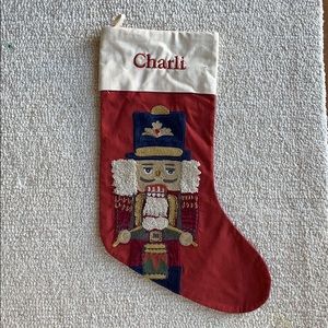 Pottery Barn Christmas Stocking